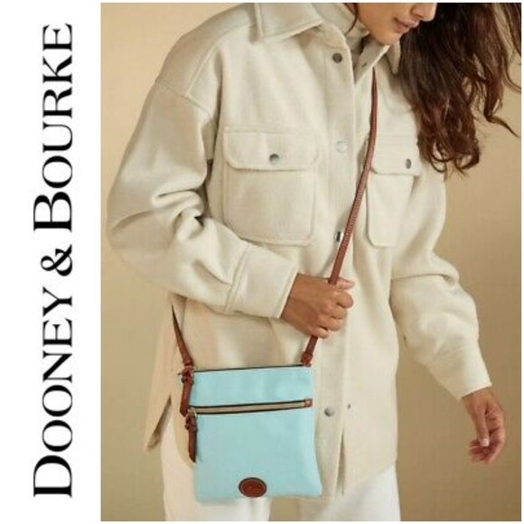 Dooney & Bourke Handbags - Dooney & Bourke Nylon Double Zip Crossbody Purse